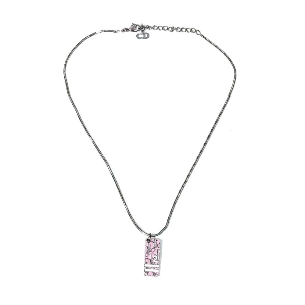 Dior Oblique ’2’ Necklace